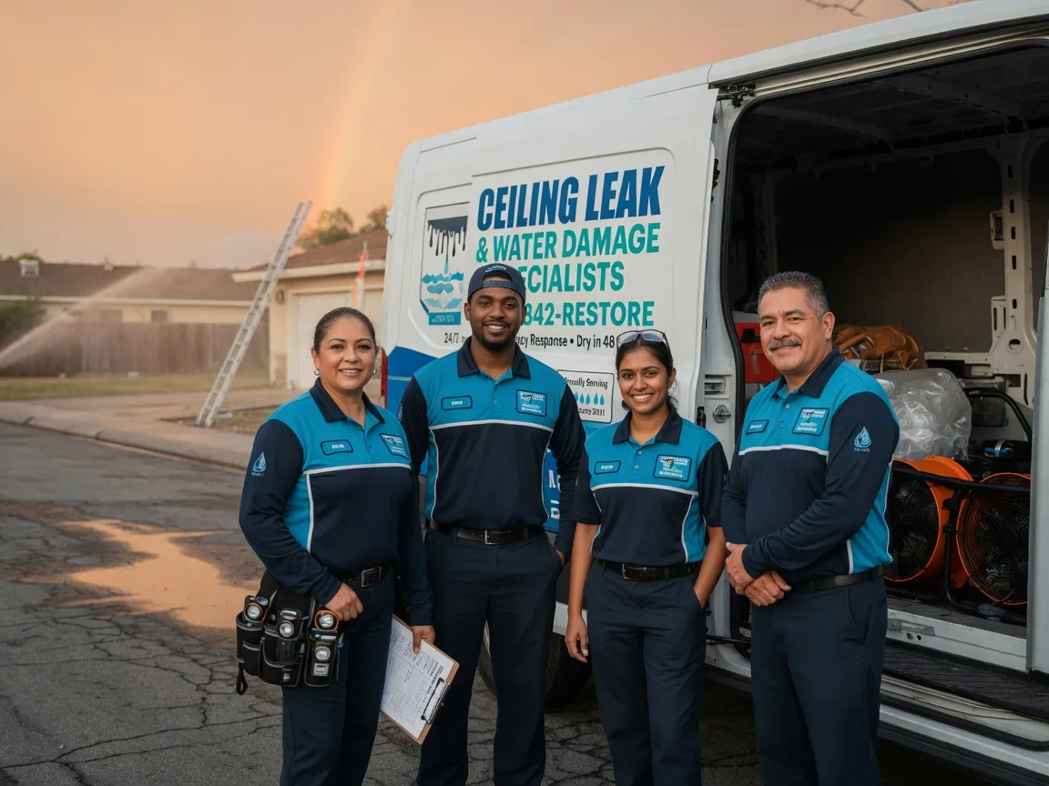 Ceiling Leak Cleanup company in Caliente, CA