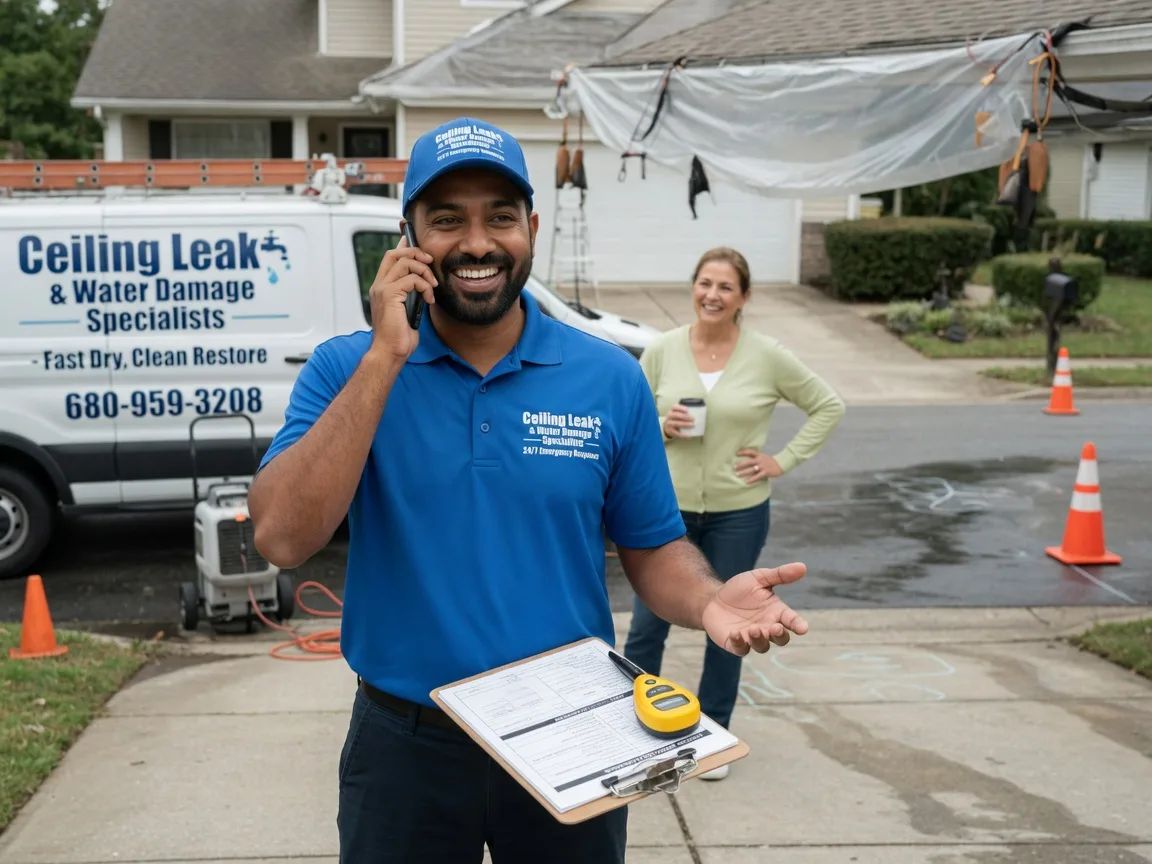 Ceiling Leak Cleanup Caliente, CA FAQs